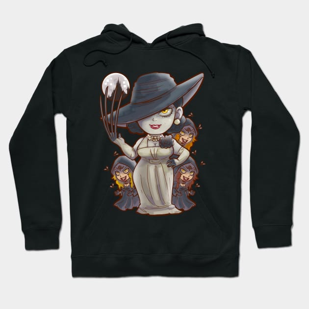 Lady Evil Hoodie by Andriu